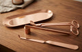 Bandeja ovalada con accesorios